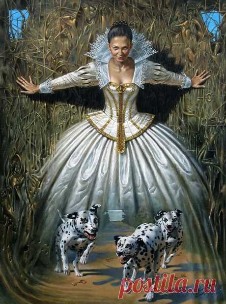 Художник Михаил Хохлачёв / Michael Cheval. Логика сердца – это иллюзия