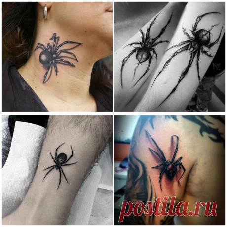 Tatuajes de arañas: Ideas locas de tatuajes de arañas para amantes de este animal