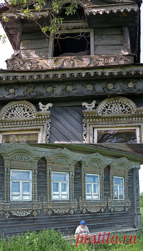 Крестьянская изба и домовая резьба Ивановской области