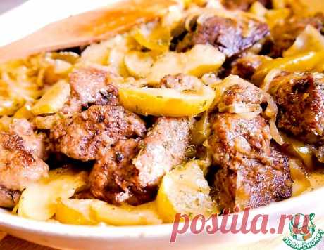 Куриная печень с яблоками – кулинарный рецепт