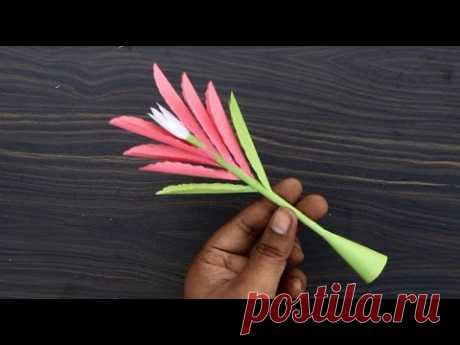 How to make a wonderful tree by crepe paper - DIY paper crafts Tutorials