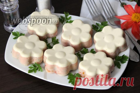 Желе с курицей рецепт с фото на Webspoon.ru