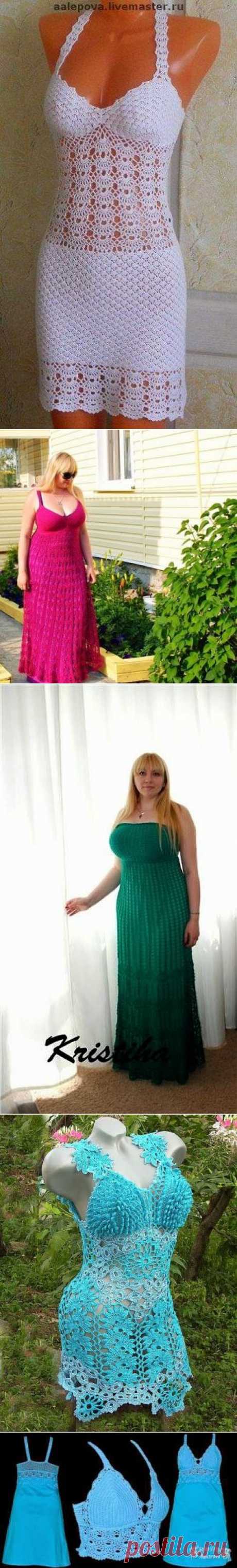 Irish crochet &amp;: Вяжем сарафаны и топы