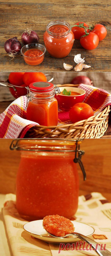 Томатные соусы-заготовки: варианты на любой вкус / Простые рецепты