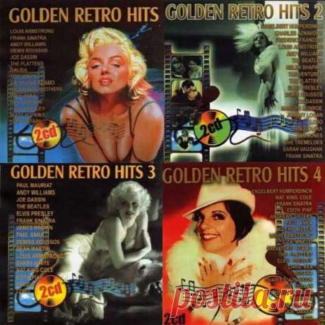 Golden Retro Hits (8CD) Mp3 "Golden Retro Hits" - Сборник из восьми дисков известных ретро-хитов разных лет, лучшие композиции ушедшего XX века. Известнейшие исполнители - Фрэнк Синатра, Луи Армстронг, Джо Дассен, Демис Руссос, Далида и многие другие. Как говорил Лев Толстой: музыка - высшее в мире искусство.