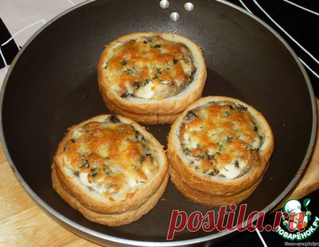 Жюльен с грибами