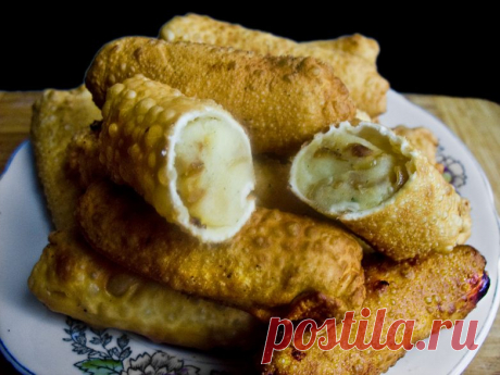 Колбаски с картофельным пюре