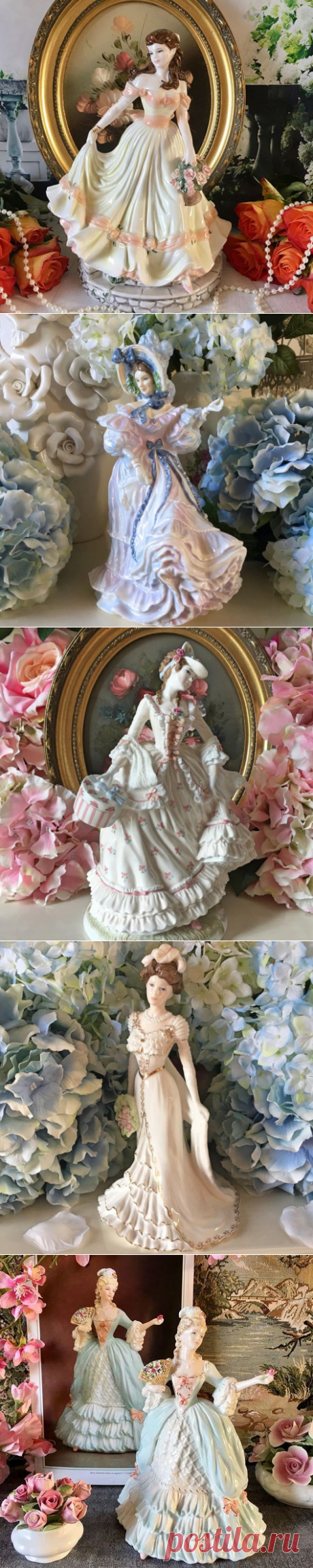 Изящные статуэтки Royal Worcester