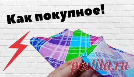 Как самостоятельно сшить кухонное полотенце с идеальными уголками, которое ничем не хуже... Подробный и понятный мастер-класс, как самостоятельно сшить кухонное полотенце.