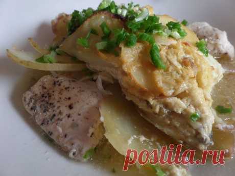 Рецепт на выходные: Куриная грудка, запечённая с молодым картофелем, шампиньонами и кабачками | Женские страсти