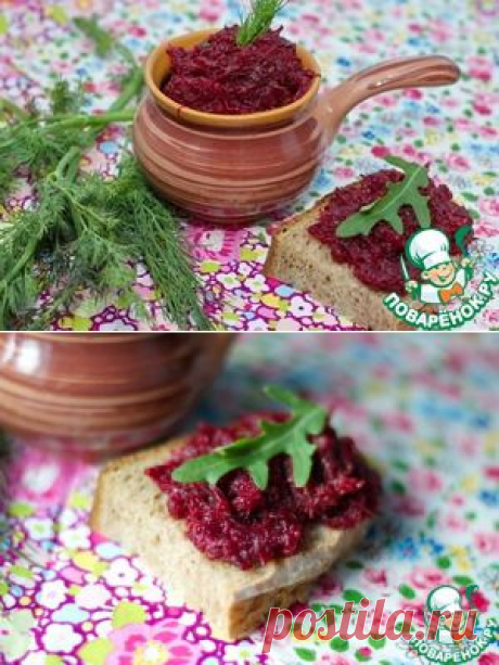 Икра из свеклы в мультиварке - кулинарный рецепт