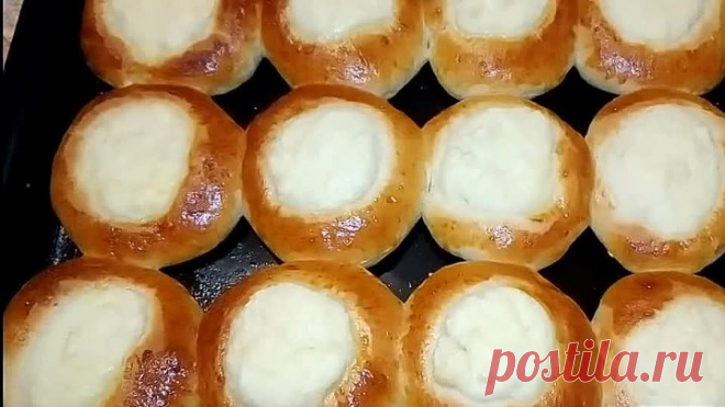 Ватрушки пуховые с творогом,проверенный рецепт