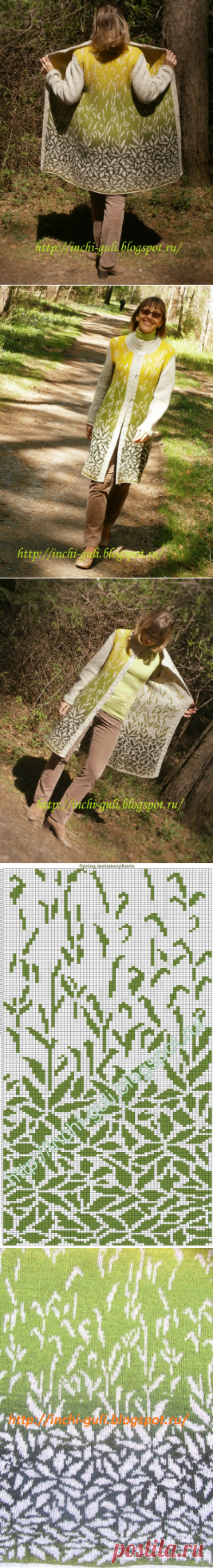 Color knitting Inchi: Весенние метаморфозы