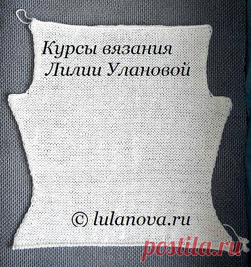 Убавление и прибавление петель спицами