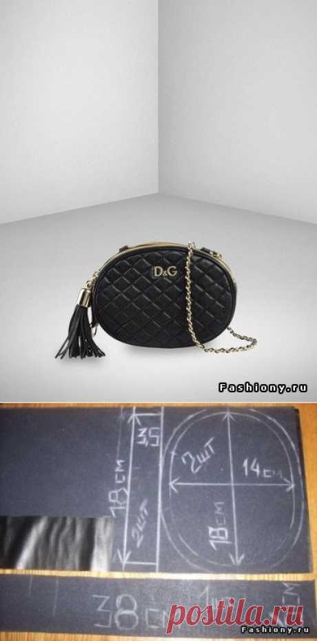 Сумочка  D&amp;G. Мастер- класс