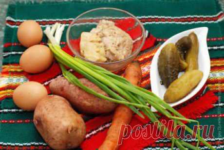 Слоеный салат с печенью трески не требует рекламы! — Вкусные рецепты