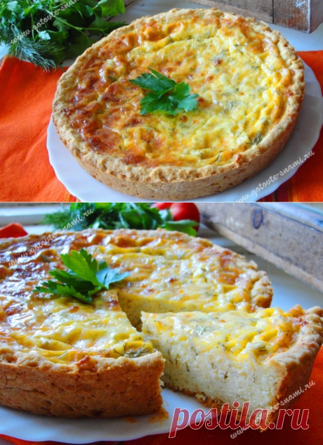 Песочный пирог с творогом | Готовьте с нами