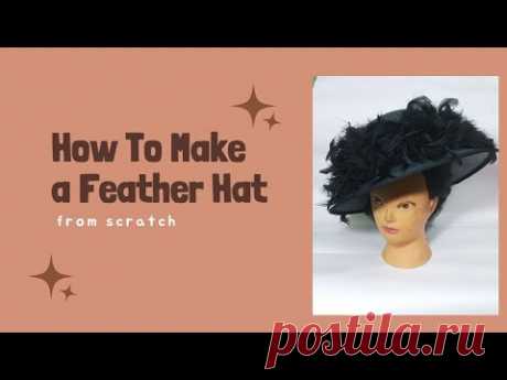 DIY Feather Hat Tutorial - Craft your own Glamorous Headpiece!