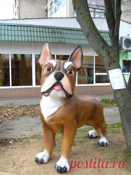Sculpture Of A Dog In Smolensk  Free Stock Photo HD - Public Domain Pictures