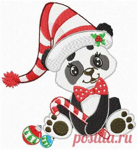 Christmas Baby Panda Machine Embroidery Design - 3 sizes  for 7.87" x 7.87" hoop -5.91" x 5.91" hoop - Commercial Use - Instant Download *Christmas Jungle Baby Panda Embroidery Design - for 7.87 x 7.87 hoop - 5.91 x 5.91 hoop  Lovely design for all your quilting, creative sewing and craft projects:  Available in 3 sizes - zipped - Instant Download!  Design Sizes:  6.56 x 7.10(166.5mm x 180.4mm)  5.24 x 5.69(133.2mm x