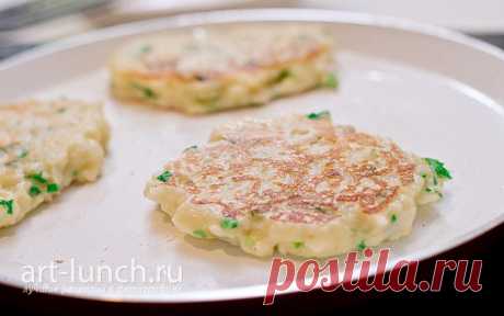 Картофельные оладьи с сыром - пошаговый рецепт с фото