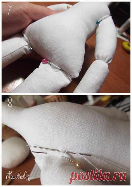 Пошаговый мастер-класс: Кукла из ткани | all Dolls