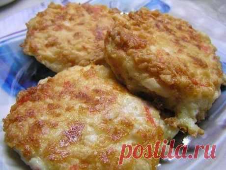 Котлетки из крабовых палочек — Вкусные рецепты