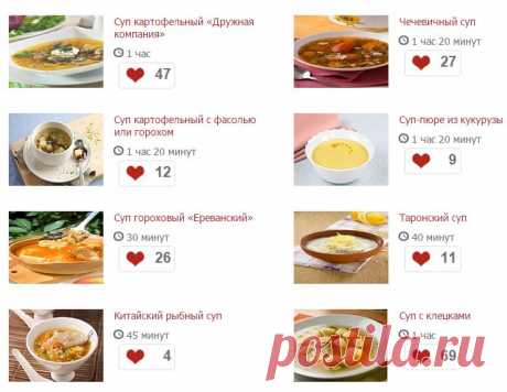 Рецепты супов с фото - как приготовить вкусный, диетический суп