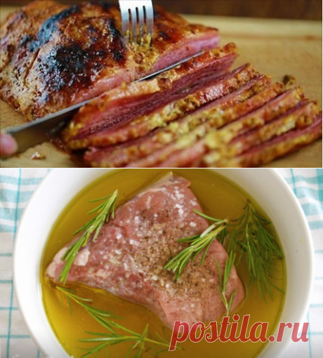 Как запечь целый кусок мяса в духовке. Суперская подсказка и для опытной, и для молодой хозяйки