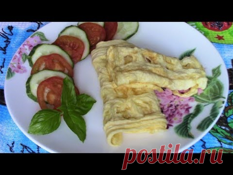 Омлет с сыром в вафельнице мультипекаря Редмонд.