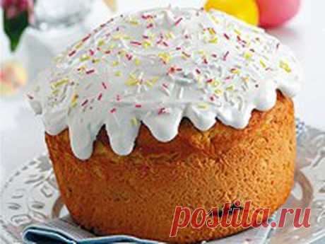 Пасхальный кулич с творогом и цукатами в мультиварке.