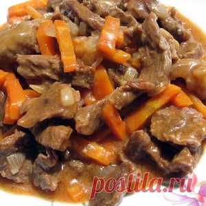 Либжэ - мясо тушеное по-кабардински - МирТесен