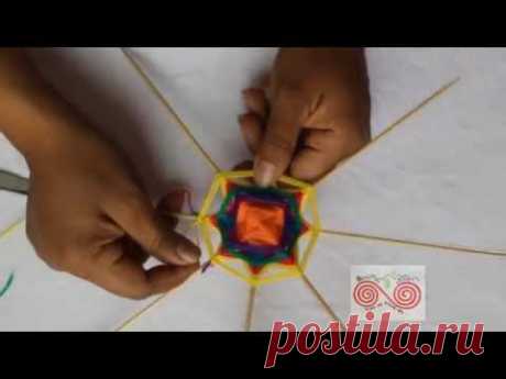 Tutorial para tejer un Ojo de Luz  (Escuela Radio Visual)