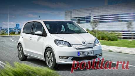 Хэтч Skoda Citigoe iV явился электрическим первенцем Полностью электрический вариант компакта Citigo дебютировал на специальном мероприятии в Братиславе вместе с обновлённой моделью Superb. Электрокар назван