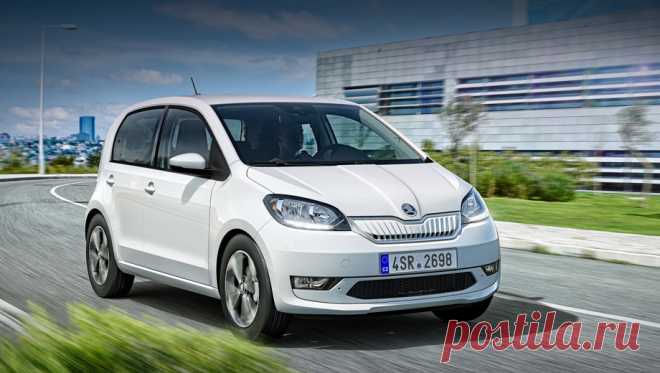 Хэтч Skoda Citigoe iV явился электрическим первенцем Полностью электрический вариант компакта Citigo дебютировал на специальном мероприятии в Братиславе вместе с обновлённой моделью Superb. Электрокар назван