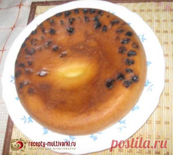 Кекс с изюмом в мультиварке - рецепт приготовления для Панасоник, Поларис, Редмонд