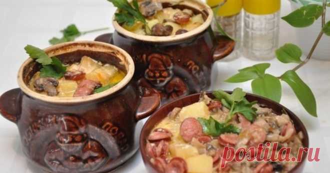 Белорусская жаренка - вкусное и ароматное блюдо в горшочке ...