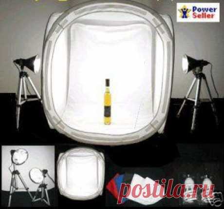 Studio in a box Photo Studio kit 32 tent 1000 watt output [SSL-800] - $139.00  CAD : Inspiron Photo, Vancouver Studio Lighting