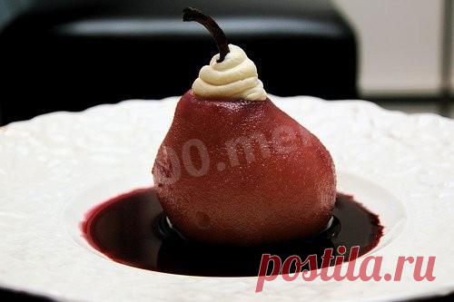 Груши в вине рецепт с фото - 1000.menu