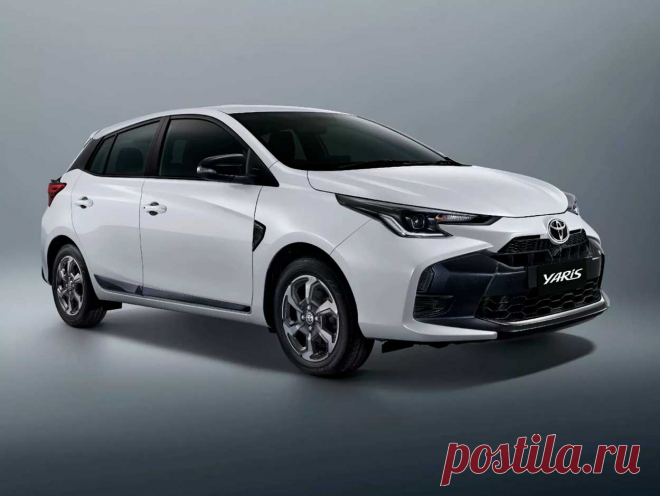 Хэтчбек Toyota Yaris 2023: салон, экстерьер, цена, видео