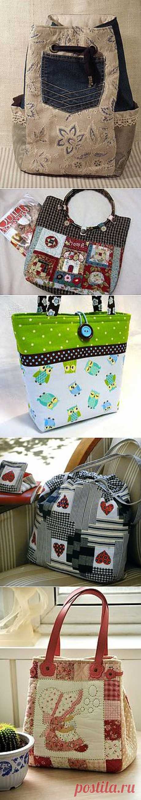 Tecidos, bolsas, sacolas, carteiras, artesanatos bem bolados...