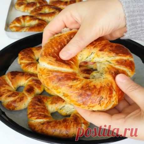 Булочки "Слоёная Ачма с Укропом" 🥨Нереально Пышное Тесто! Вкуснейший рецепт. Превосходные Турецкие Бублики, очень ароматные и очень мягкие, просто Супер мягкие, слоёные, с нежнейшей кружевной мякотью и хрустящей корочкой. Замечательные, вкусные, нежные, воздушный, красивые булочки. Узнайте, как приготовить самую вкусную "Ачму" из Нереально Пышного Теста! Таким рецептом точно стоит поделиться с Друзьями