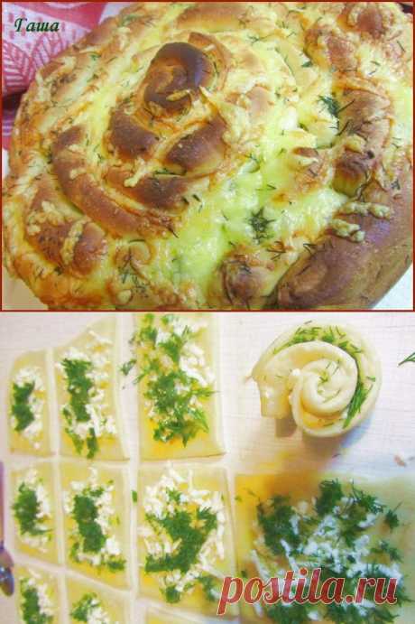 ХЛЕБ *РОЗА С СЫРОМ*.