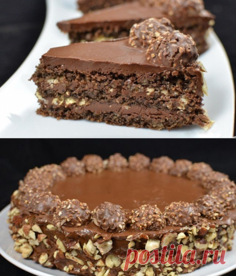 Как приготовить торт ferrero rocher - рецепт, ингредиенты и фотографии
