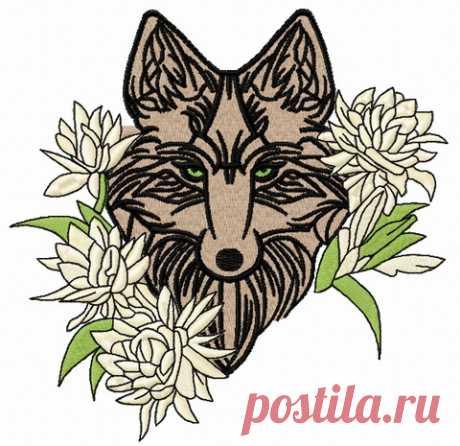 Tribal wolf 8 embroidery design Sizes: 120 × 119 mm, 132 × 130 mm, 140 × 138 mm, 150 × 148 mm, 160 × 157 mm. Formats: Bernina(art, exp), Brother(pec, pes, phc), Janome(jef, jef+), Melco(exp), Husqvarna/PFAFF(vip, vp3),  Tajima/Barudan(dst, dsb), Husqvarna(hus, shv), Singer(xxx).