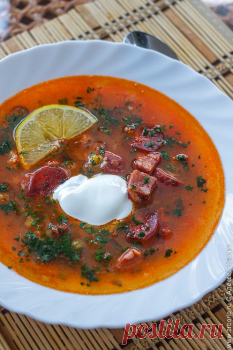 Классическая сборная мясная солянка
