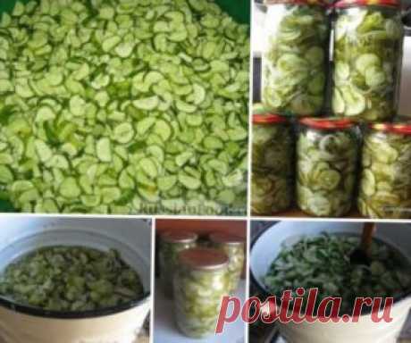 Салат из огурцов на зиму ЗИМНИЙ КОРОЛЬ