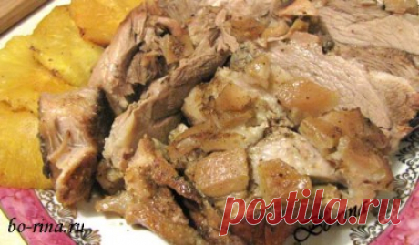 СВИНОЙ ОКОРОК, ПОЧТИ ПО-ГАСКОНСКИ