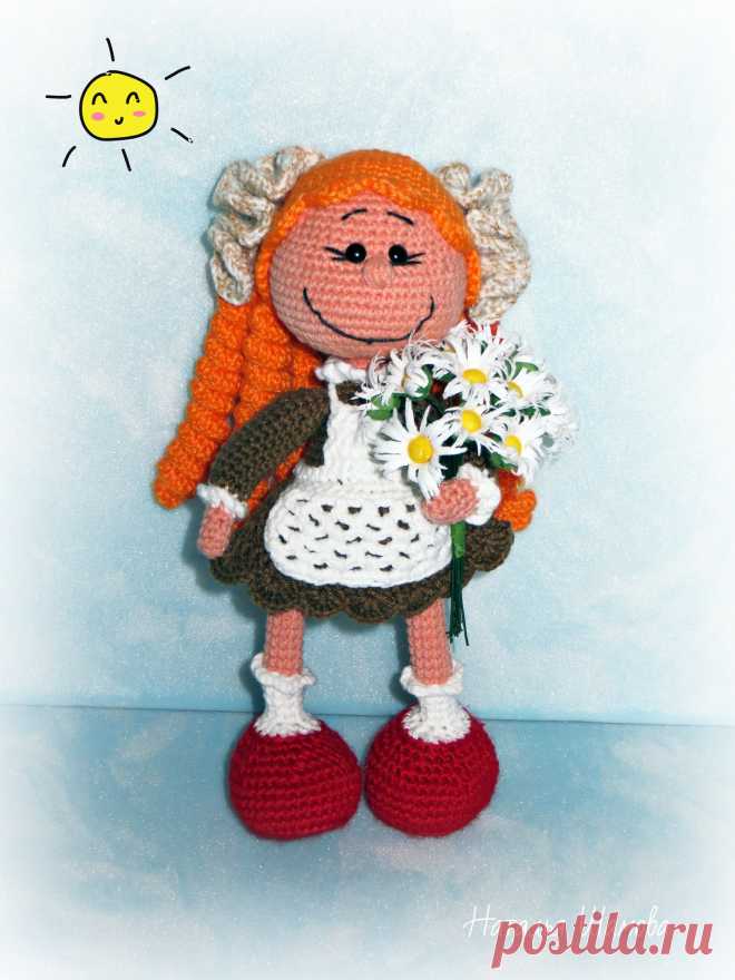 PDF Школьница. FREE amigurumi crochet pattern. Бесплатный мастер-класс, схема и описание для вязания игрушки амигуруми крючком. Вяжем игрушки своими руками! Куколка, кукла, doll, puppet, puppe, marioneta, fantoche. #амигуруми #amigurumi #amigurumidoll #amigurumipattern #freepattern #freecrochetpatterns #crochetpattern #crochetdoll #crochettutorial #patternsforcrochet #вязание #вязаниекрючком #handmadedoll #рукоделие #ручнаяработа #pattern #tutorial #häkeln #amigurumis #dolls