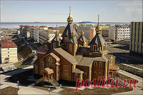деревянны храм